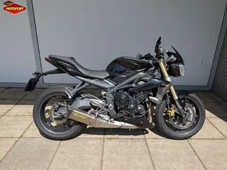 triumph street triple abs zwart