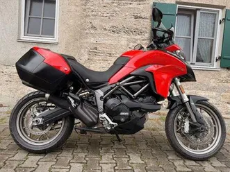 ducati multistrada 950 touring, koffer, navi