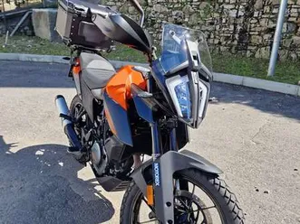 ktm 390 adventure arancione