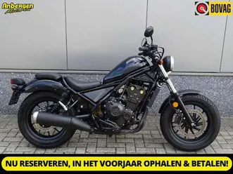 honda cmx 500 rebel a2 zwart