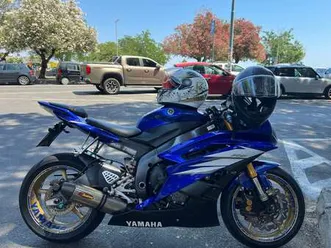 yamaha yzf-r6 blu/azzurro