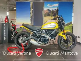 ducati scrambler scrambler 800 icon yellow solo 3.282 km! giallo