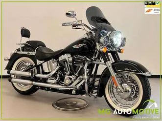 harley-davidson softail 96 flstn deluxe | uniek exemplaar met heel veel ac