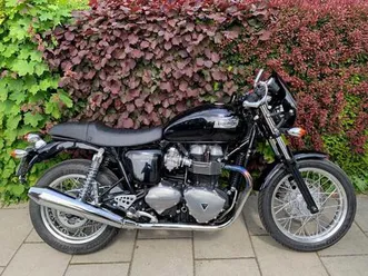 triumph thruxton 900 tüv neu, scheckheftgepflegt