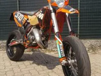 ktm 125 exc motard del 2010 compreso trapasso-tagl