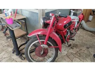 moto guzzi airone 250 sport rosso