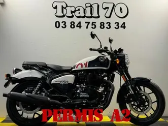 royal enfield shotgun 650 2024 650 cm3 | moto routière | 180 km | blanc | 70000 vesoul
