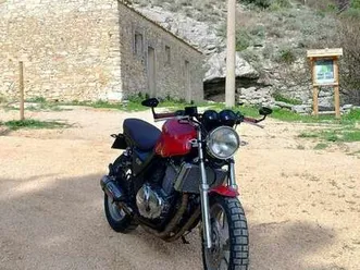 honda cb 500 scrambler rosso