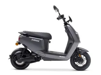 eboost e-roller 45km/h elektro roller scooter li-akku 2pers grey