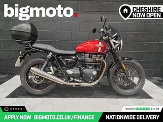 triumph street twin finance specialists apply now low rate finance delivery available 900 cc