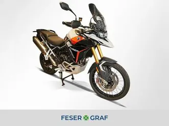 triumph tiger 900 rally pro, mit akrapovic auspuff
