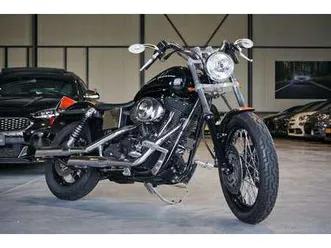 harley-davidson dyna low rider chopper 88 fxdl | corbin | screamin eagle zwart