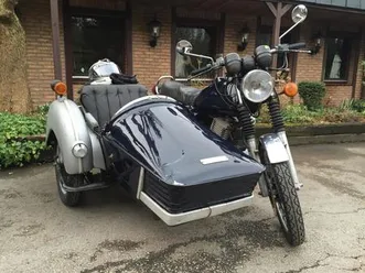 mz etz 250 gespann mit beiwagen