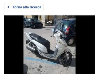 honda sh 300 bianco