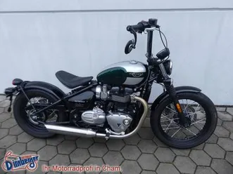 triumph bonneville bobber 1200 1.hand wie neu zubehör
