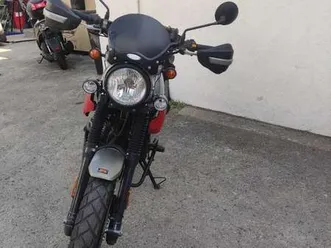 royal enfield scram 411 grigio