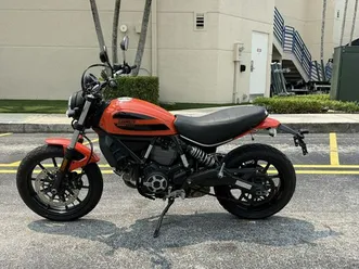 2020 ducati scrambler sixty2 atomic tangerine