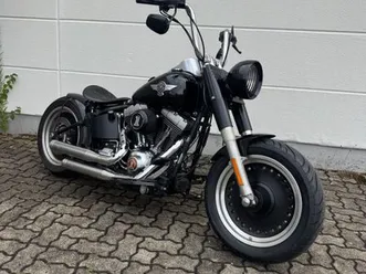 harley-davidson fat boy lo/ mcj auspuff/ heckteil/ ape / tüv neu