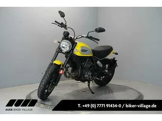 ducati scrambler icon - yellow sitzbank niedrig
