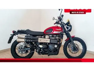 vendo triumph scrambler 900 stealth edition (2024) usata a firenze (codice 9760338) - moto.it