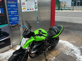 kawasaki er-6n 2010 – 22 500km – bridée a2 – très bon état