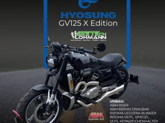 hyosung gv125x 2025 | umbau | angebot | einzelstück