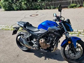 honda cb 500 f mit tieferlegung