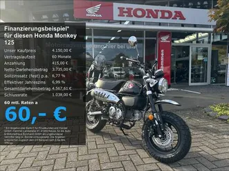 honda monkey 125 *mod.2025*b196*a1*6jahre garantie*sch