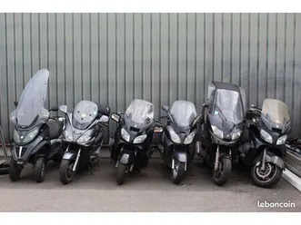 lot indissociable de 6 scooter vendu en l etat avec carte grise pour professionel de la moto uniquement ou epaviste casseur pro de la piece d occasion marchand
