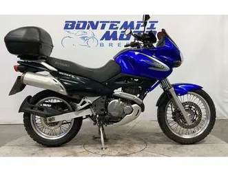 suzuki xf 650 2006 freewind - pat a2 (35kw) + bauletto blu/azzurro