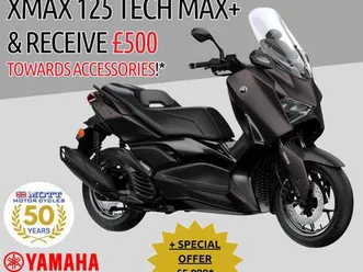yamaha xmax 125 tech max + 125 cc