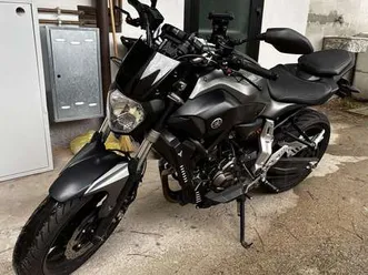 yamaha mt-07 abs öhlins grigio