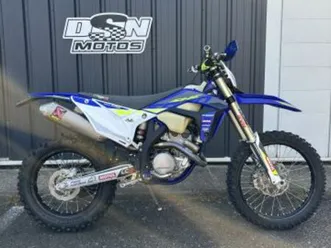 sherco se-f 250 2023 250 cm3 | moto enduro | 58 km | bleu | 40280 st pierre du mont