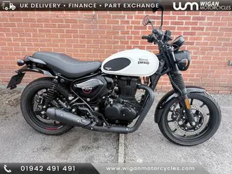 royal enfield hunter 350 only 424 miles from new 349 cc