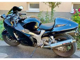 suzuki hayabusa gsx1300r schwarz / metallic sehr gepfle