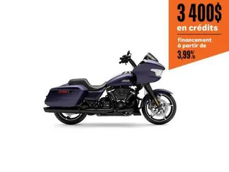 2025 harley-davidson moto harley-davidson road glide / fini noir 2025 fltrx