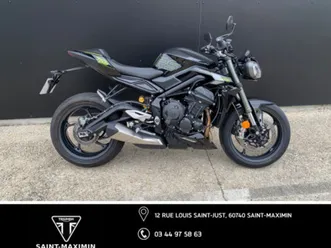 triumph street triple 765 rs 2025 765 cm3 | moto roadster | 1 000 km | 60740 st maximin