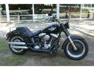 harley-davidson fat boy flst-f fat-boy zwart