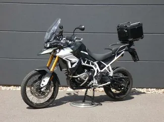 triumph tiger 900 topcase, schutzbügel