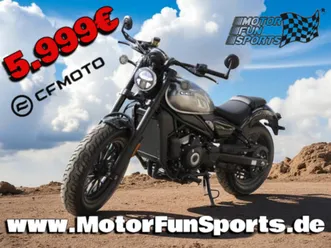 cfmoto 450cl-c bobber (2 sitzer) 41ps abs *neu* sofort vefügbar