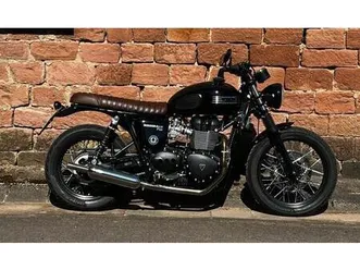 triumph bonneville t 100 efi ac „bratstyle“ custom caferacer