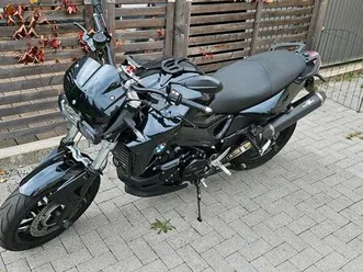 bmw f800 r mit ac schnitzer, garmin zumo 396