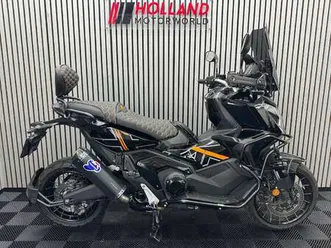 honda x-adv zwart oranje custom uitvoering