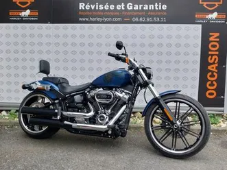 harley-davidson softail breakout 1868 2018 1868 cm3 | moto routière | 20 100 km | bleu | 69570 dardilly