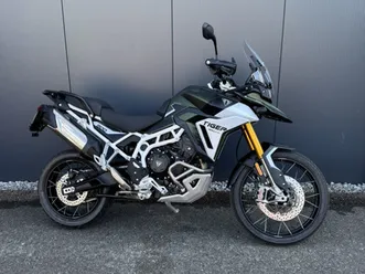 triumph tiger 900 rally pro, enduro, modèle démo, chf 18'345.-