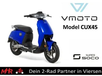 vmoto / supersoco cux 25km/h blau sondermodel
