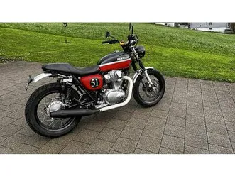 kawasaki w800 - gentlemen's cup umbau canton saint-gall -