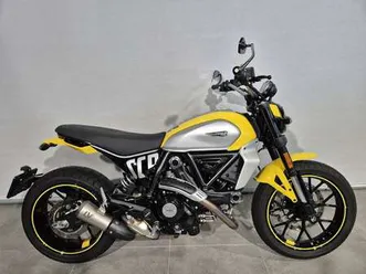 ducati scrambler icon geel