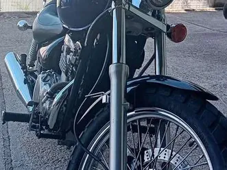 kawasaki en 500 custom nero