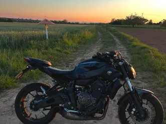 yamaha mt07 a2 gedrosselt